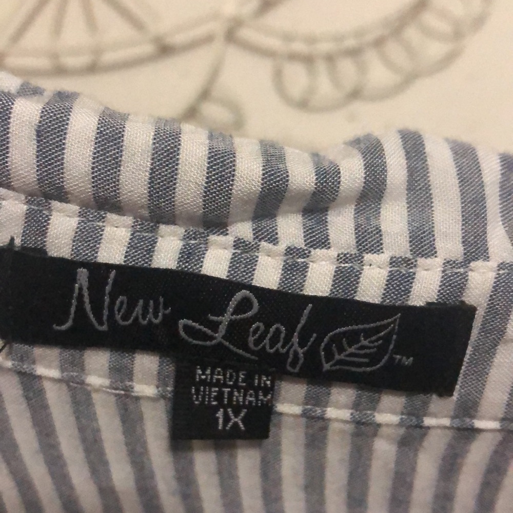 Nice Striped Plus Size Top - Picture 5 of 8